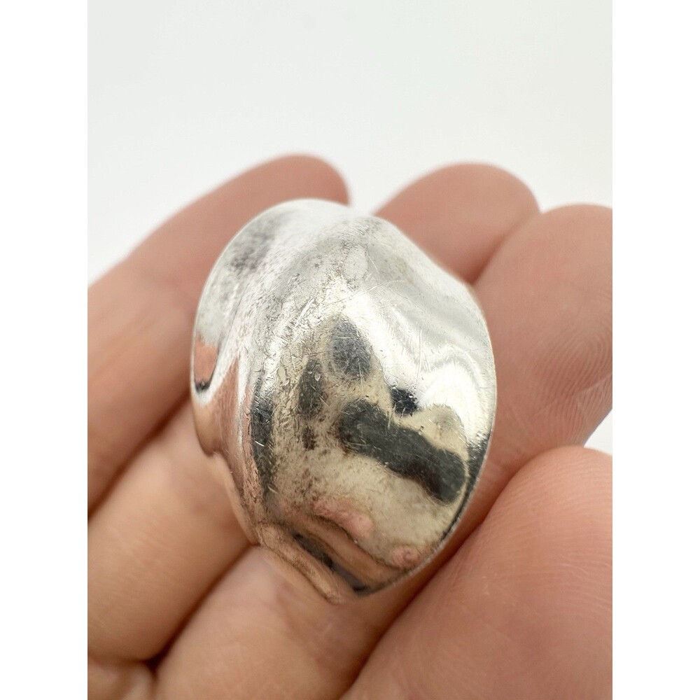 Sterling Silver 925 Modernist Ring Size 9.25